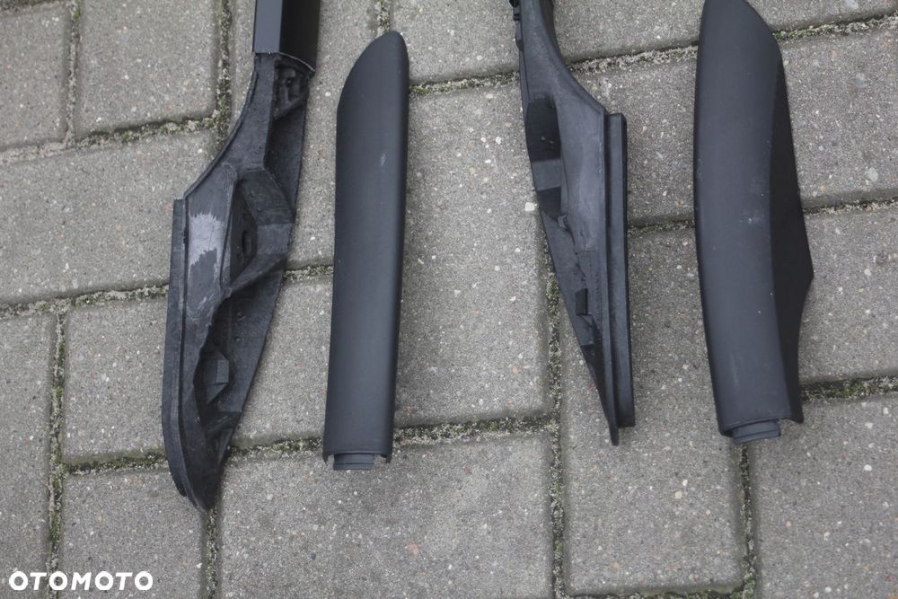 RELINGI DACHOWE czarne MERCEDES VITO krótki 2004- - 6