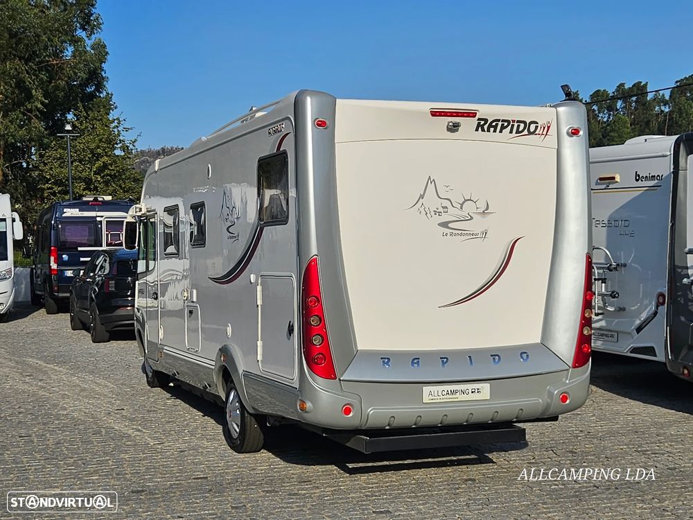 Rapido Le Randonneur 9096F CHASSIS AL-KO CAMA TRANSVERSAL/BASCULANTE - 12