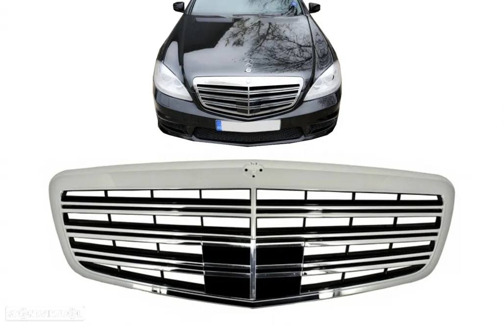 Grelha Mercedes S W221 (2010 a 2013) Look S63 S65 - 5