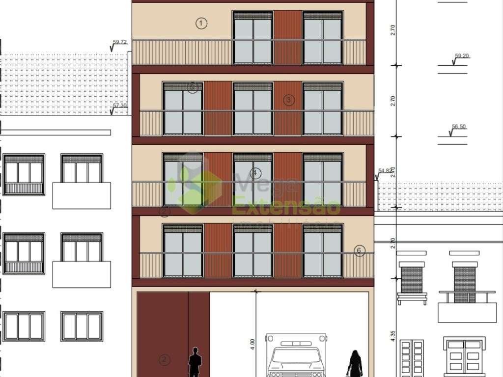 Apartamento T3, Novo, com Varandas | Localizado no Centro do Cadaval - Grande imagem: 4/6