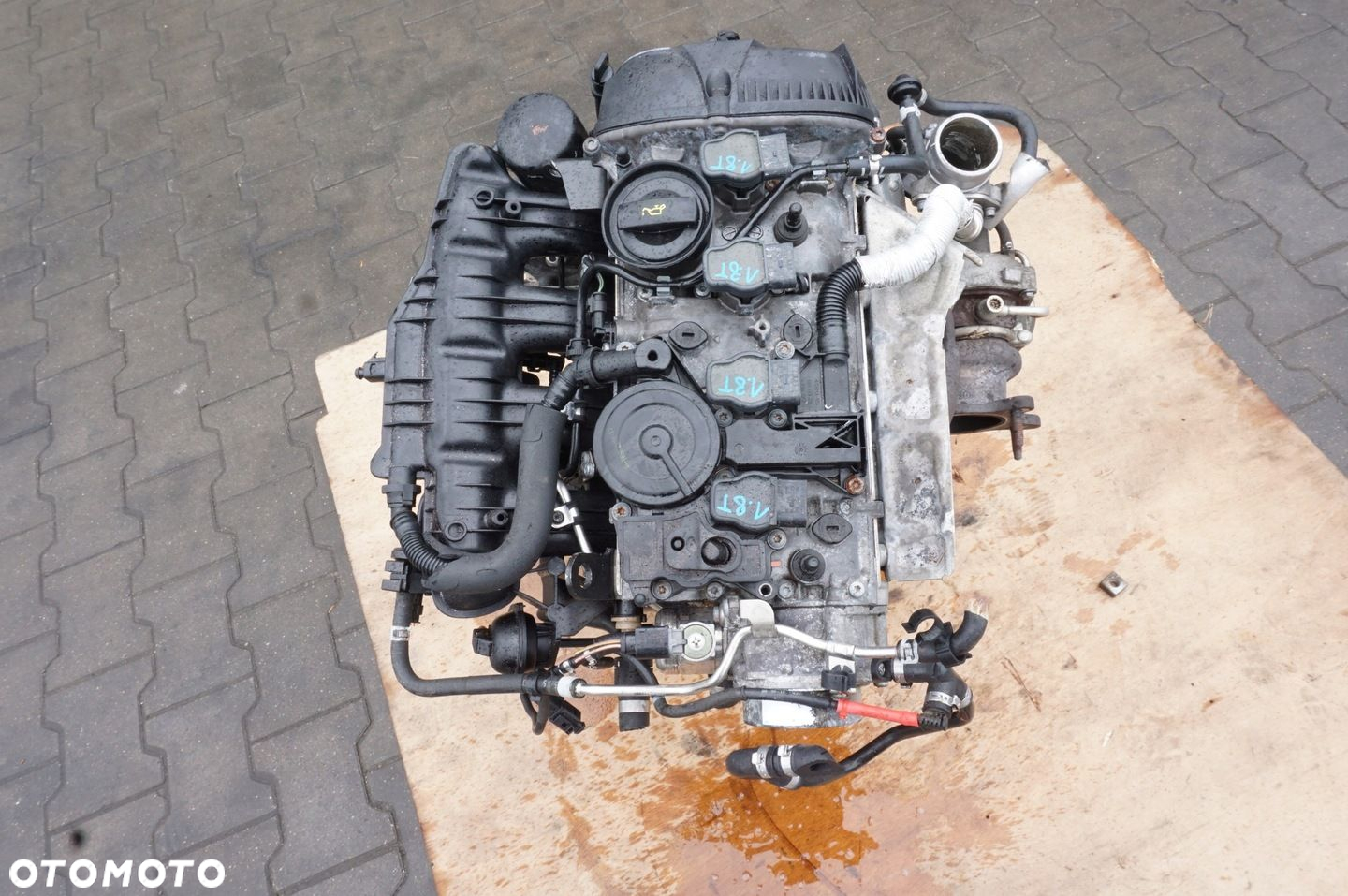 SILNIK CAB CABB AUDI A4 B8 A5 8T 1.8 TFSI 96 TYS KM - 6