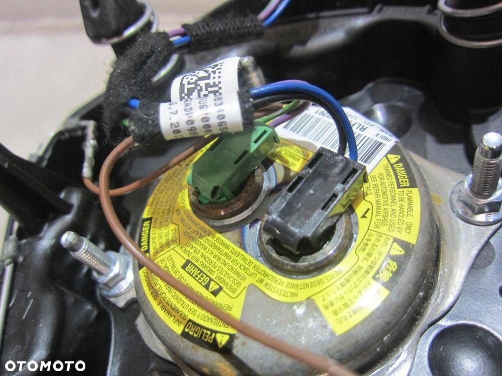 BMW X1 F48 F45 2 PODUSZKA KIEROWCY AIRBAG USA ORYGINAŁ 6877541 32306877541 - 7