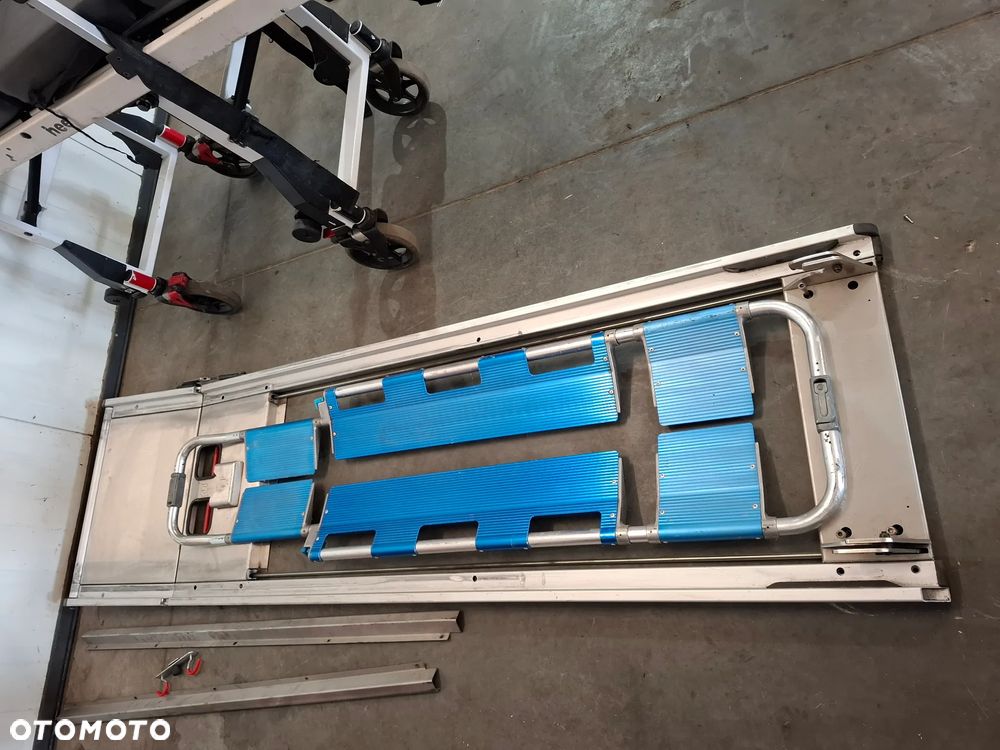 Nosze transportowe wielopoziomowe do karetki plus nosze podbierakowe komplet - 6