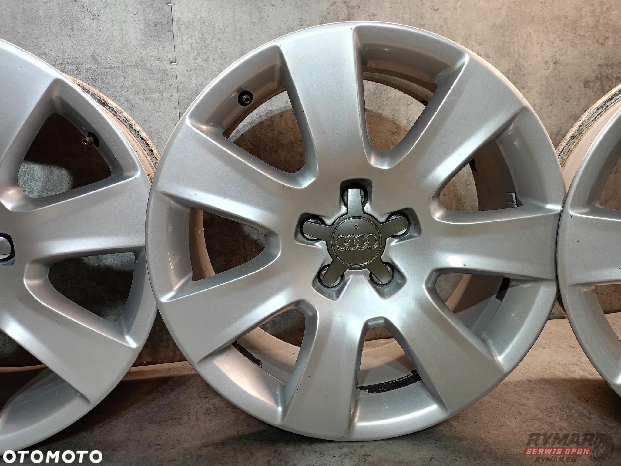 ŚLĄSK ALUFELGI 7.5X18" 5x112 ET26 ORYGINAŁ AUDI KOMPLET - 3