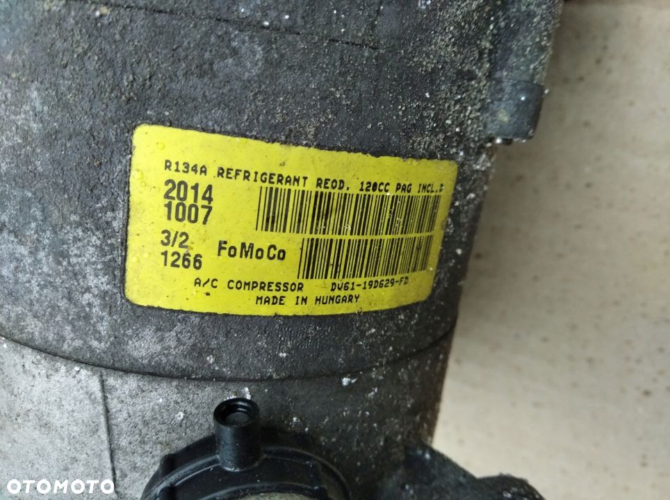 Ford Focus MK3 1.0 Ecoboost sprezarka kompresor klimatyzacji DV61-19D629-FD-FG CV61-FC DG9H-19D629-FF - 3