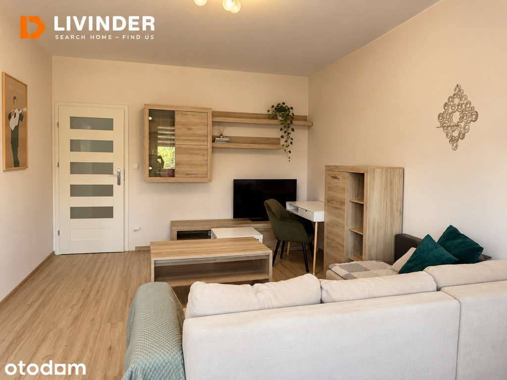 55 m² | Duży balkon | Garderoba | Recepcja