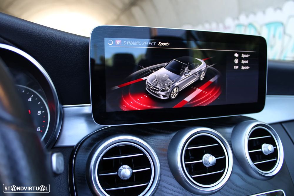 Mercedes-Benz C 220 d Cabrio AMG Line Aut. - 29