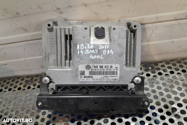 Calculator motor ECU 045906013AD 045906013AD Seat Ibiza 4 6J [2008 - - 1