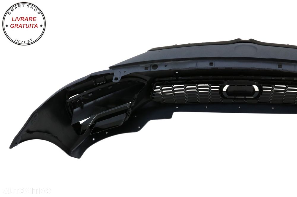 Bara Fata cu Grila Centrala BMW Seria 5 F10 F11 (2011-2017) M5 2020 Design- livrare gratuita - 4