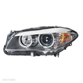 Far Bmw Seria 5 (F10/F11), 12.2009-06.2013, electric, tip bec H7+H7, cu motoras, fara unitate control, cu LED daytime running light, marca Depo 63117203239; stanga/dreapta