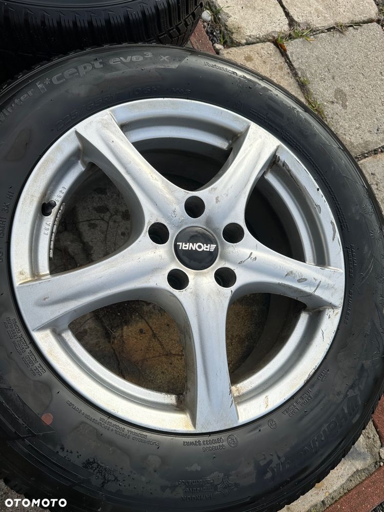 17’ zimowe koła Toyota rav4 225/65/17 felgi  opony zima hankook evo3 - 5