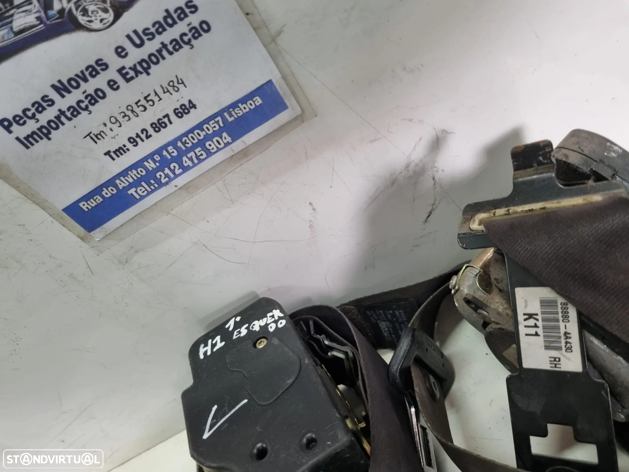 Kit Cintos Seguranças Hyundai H1 - 3