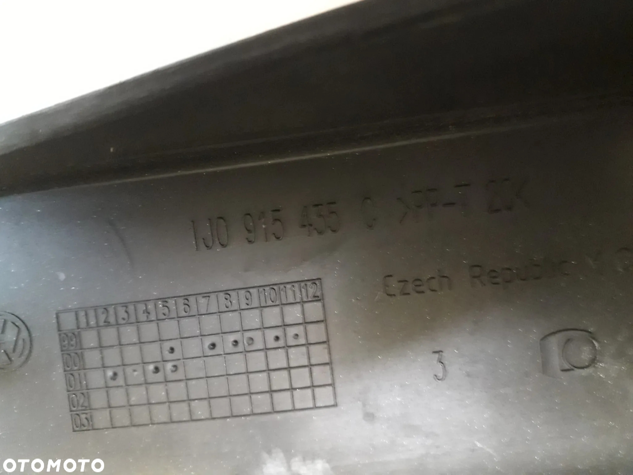 obudowa osłona akumulatora 1J0915435C A3 8L 1.6 lift - 3