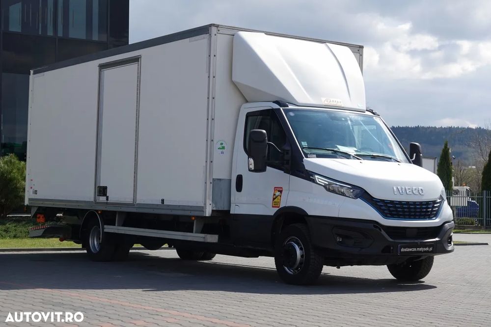 Iveco DAILY 72-NP / CONTAINER 6,2 m / HI-MATIC / ELEVATOR 1.000 KG / RULOU / GVWR 7.200 KG / IMPORTAT - 2