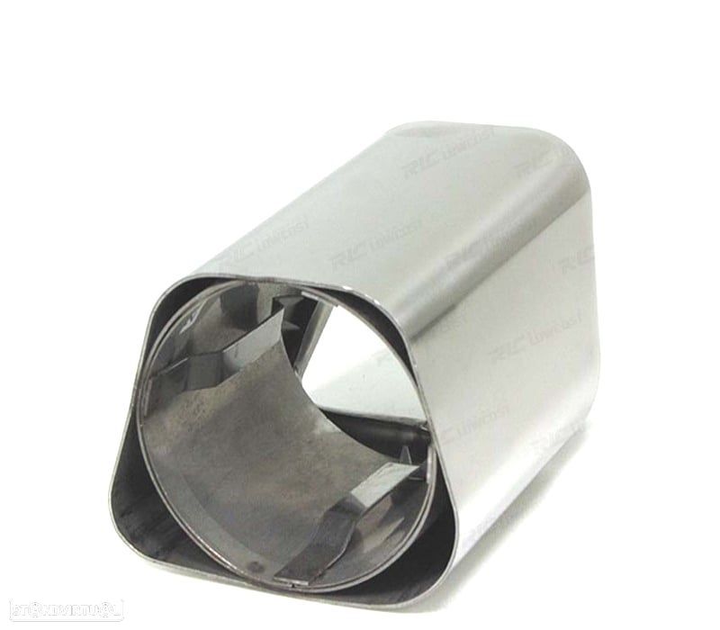 PONTEIRA DE ESCAPE VOLVO XC60 V60 S60 00- CROMO - 2