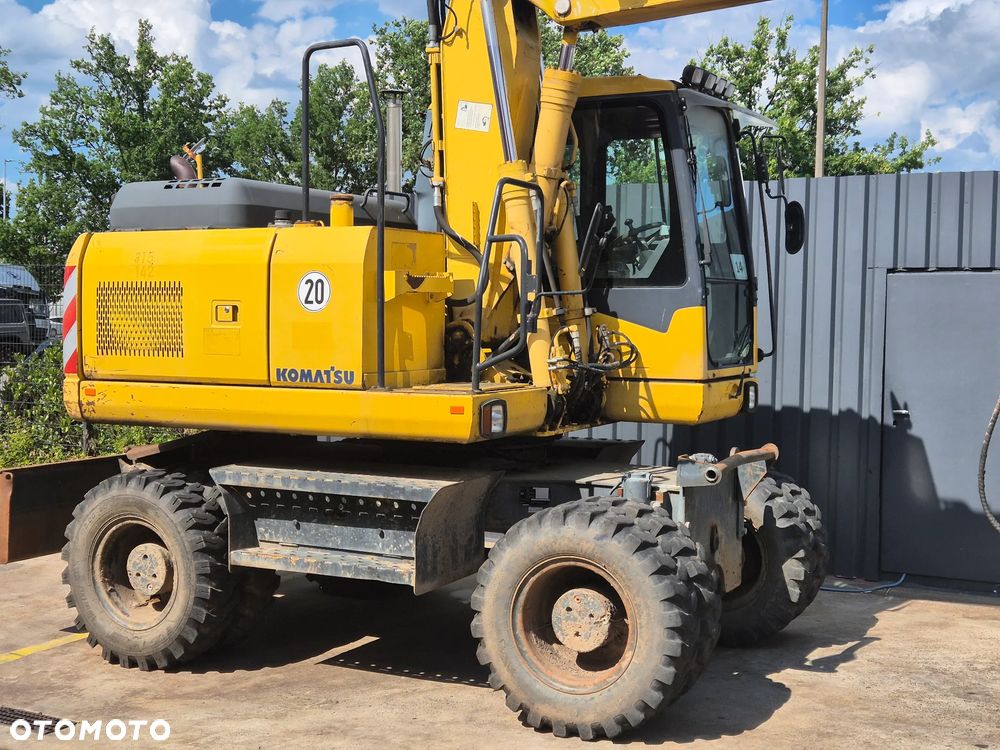 Komatsu PW 140-7 Z NIEMIEC TYLKO 9063 MTH,CENTRALNE SMAROWANIE.148,160,180. - 3