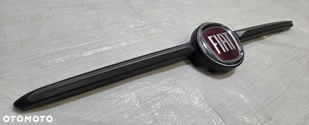 GRILL EMBLEMAT ZNACZEK LISTWA FIAT 500 X LIFT 735692166 735709516 NOWY oryg - 5
