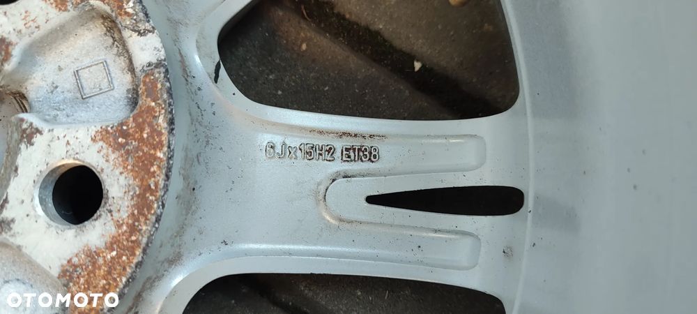 FELGI ALUMNIOWE 5x100 ET 38 6Jx15 CALI fi57.1 6J0601025H SEAT 4 SZTUKI KOMPLET - 9