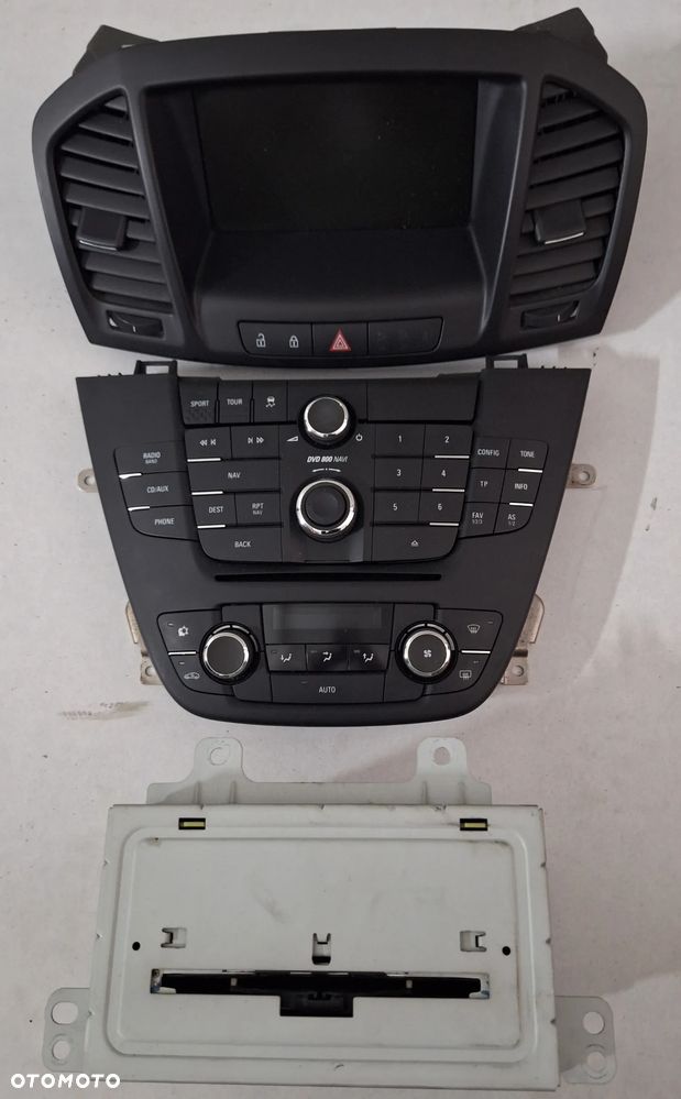 RADIO DVD 800 NAVI ,WYSWIETLACZ - OPEL  INSIGNIA A /2010 rok - 1
