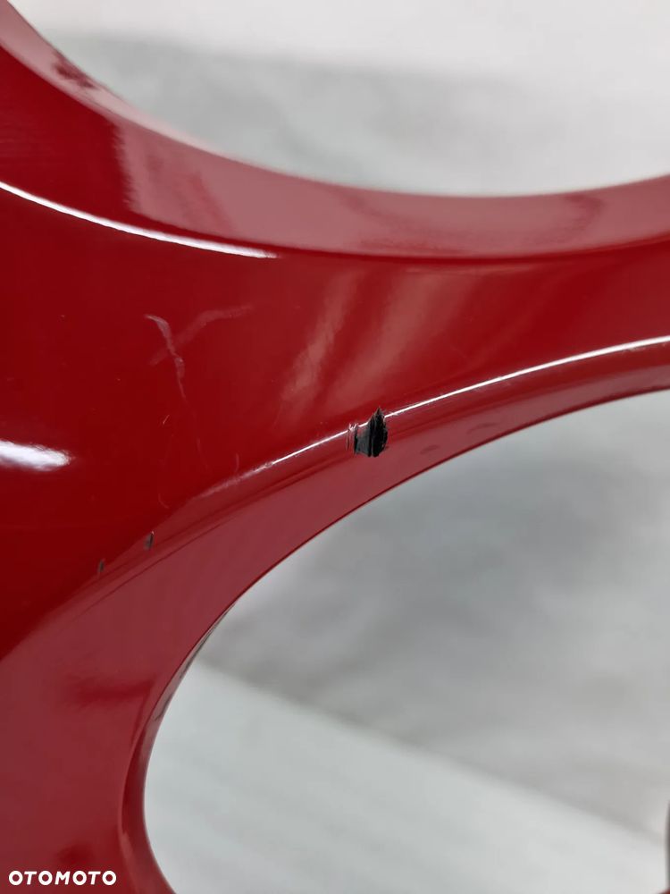 FIAT 500 LIFT 14- ZDERZAK PRZEDNI PRZÓD , NR 735619491 , KOLOR CZERWONY , NR AUKCJI NZ1371 - 13