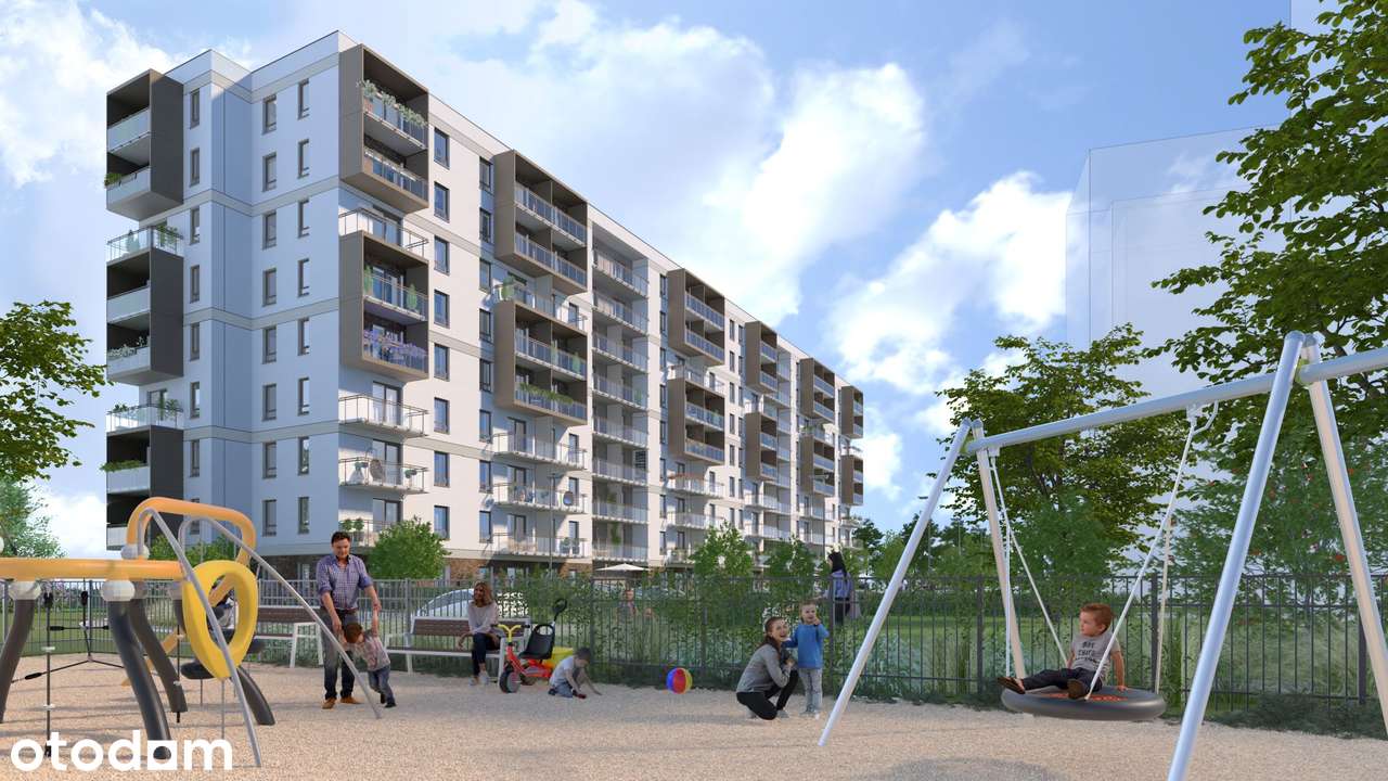 3-pokojowe mieszkanie 52m2 + balkon Bezpośrednio - Pełny obrazek: 5/13