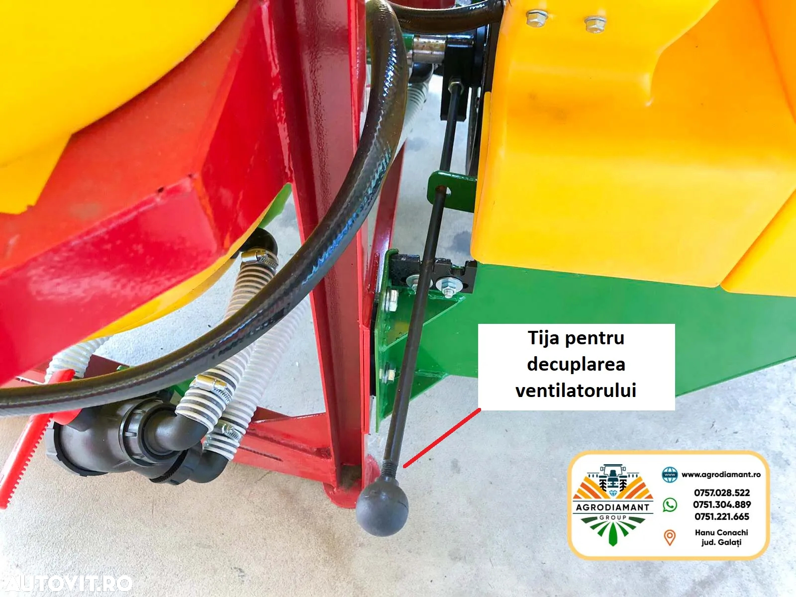 Altul Atomizor pentru vie sau livada cu rezervor 300 / 400L - 6