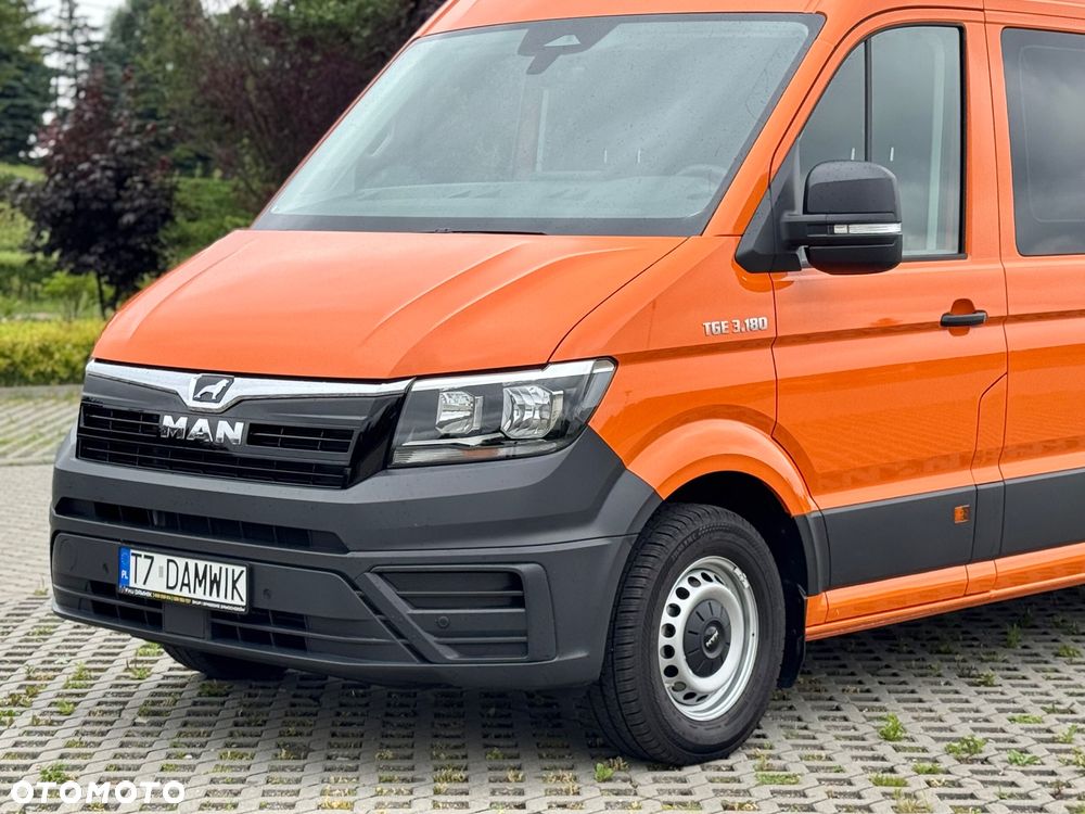 MAN TGE 3.180‼️2025‼️9-Osobowy‼️EXTRA LONG‼️L5H3 Niski przebieg 4.990km NA GWARANCJI Salon Polska WEBASTO NAVI Brygadowy Przewóz Osób Niepełnosprawnych NOWY - 11