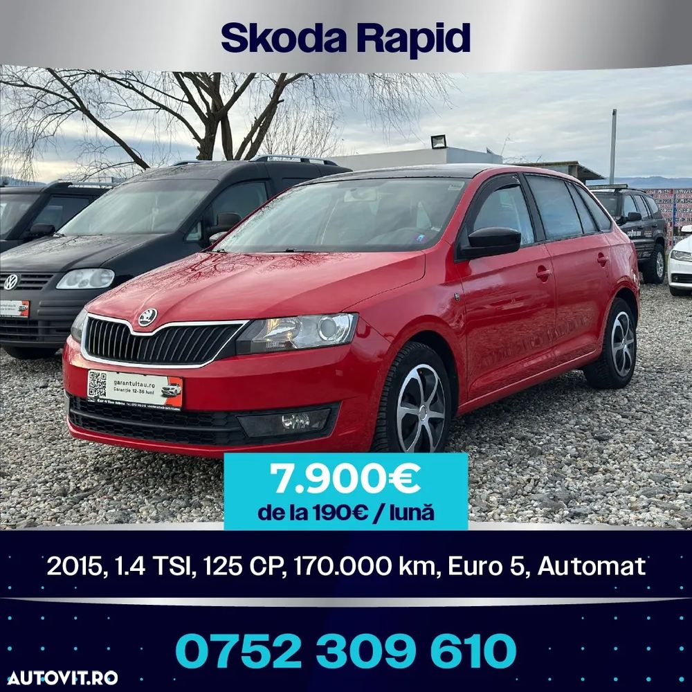 Skoda RAPID Spaceback 1.4 TSI DSG Edition - 1