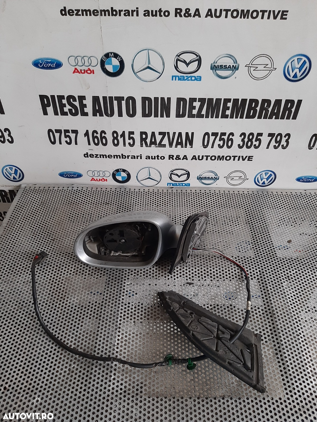 Oglinda Stanga Electrica Fara Sticla Vw Golf 5 Vanduta De Firma Cu Garantie Livram Oriunde In Tara - 3