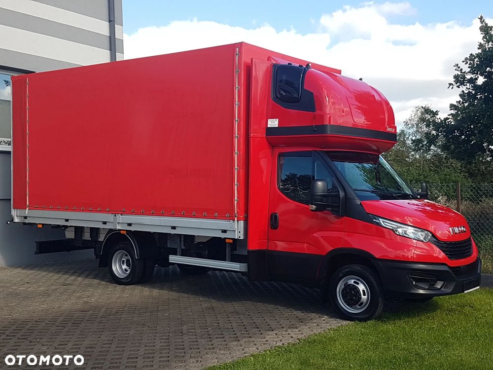 Iveco 50C18 DAILY 12EP PLANDEKA FIRANKA 5,11x2,46x2,35 SPANIE 3500 KG SKRZYNIA ŁADUNKOWA PAKA KLIMATRONIK TEMPOMAT KRAJOWY - 1