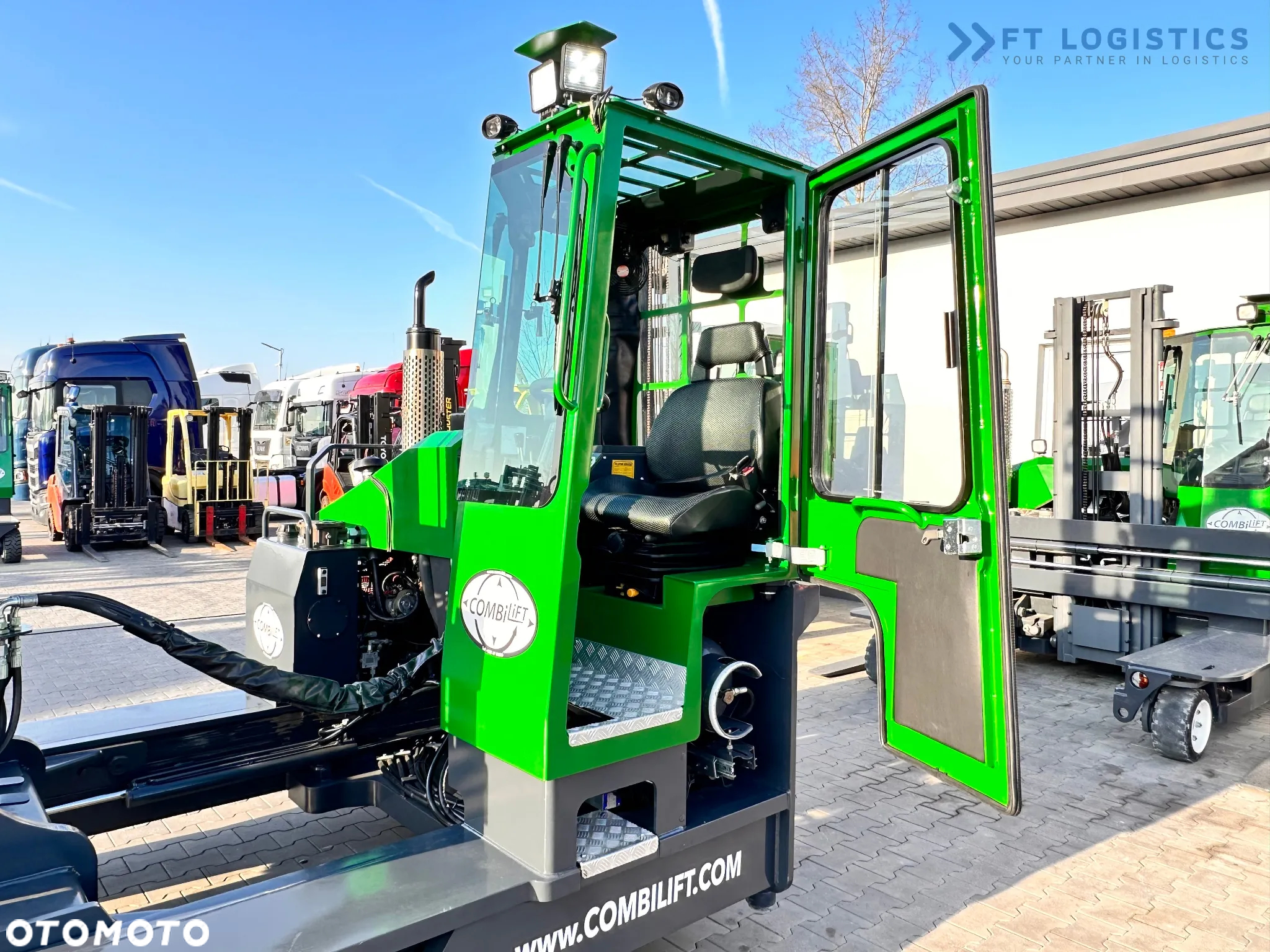 Combilift C4000 / LPG / DUPLEX / WYSOKOŚĆ PODNOSZENIA 550CM / WOLNY SKOK / JAK NOWY - 13