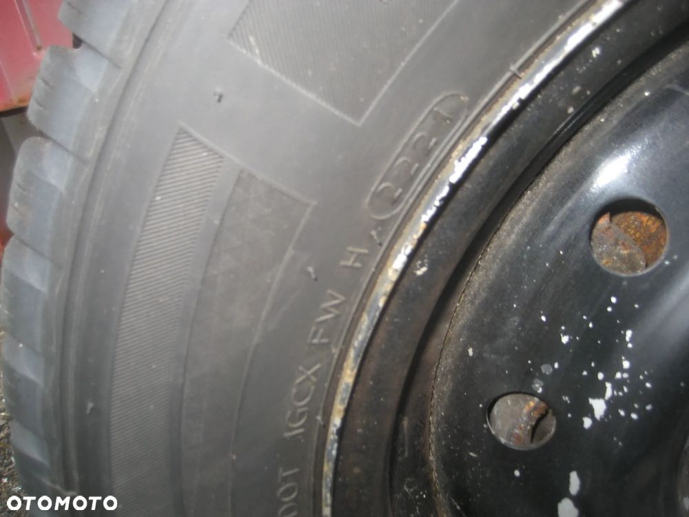 daihatsu sirion 05-10r felgi 14x5j et40 4x100 opona zima 14x65x175 4szt. - 6