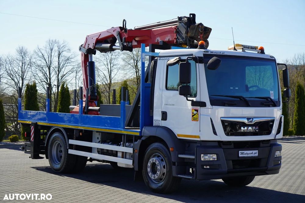 MAN TGM 15 .290 / HDS HC 190 + FORATOR 2 mb / FORMAT / RADIO CONTROL / EURO 6 / MANUAL / 2019 - 10