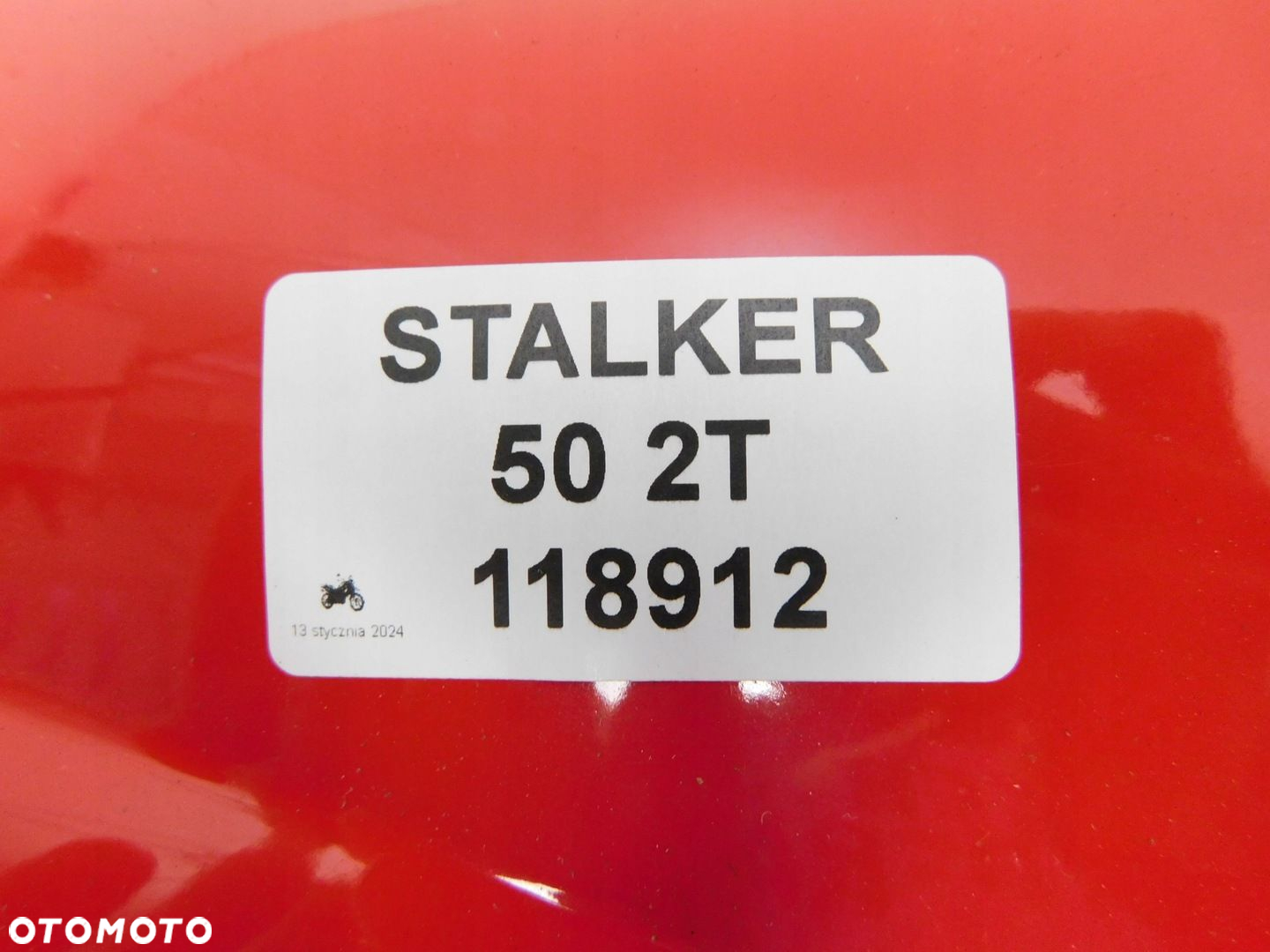 GILERA STALKER 50 2T CZASZA CZACHA PRZÓD  LAMPA - 7