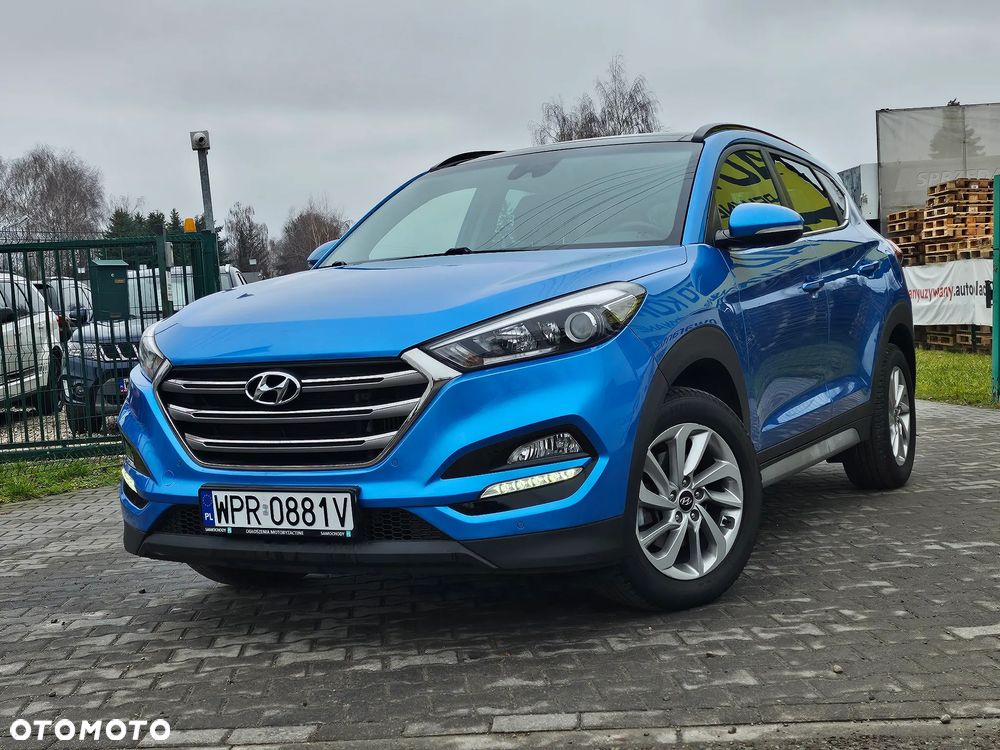 Hyundai Tucson blue 1.7 CRDi 2WD DCT Advantage - 1