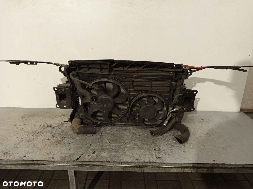 + PAS PRZEDNI VOLKSWAGEN VW SCIROCCO III 3 1K8 2.0 TDI WZMOCNIENIE CZOŁOWE CHŁODNICA WODY WENTYLATORY - 5