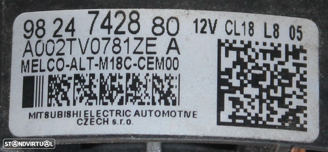Alternador Citroen Berlingo 1.5 DCI - 3