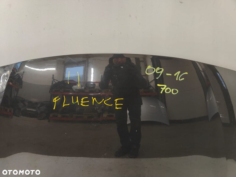 renault fluence 09-16 maska pokrywa silnika - 2