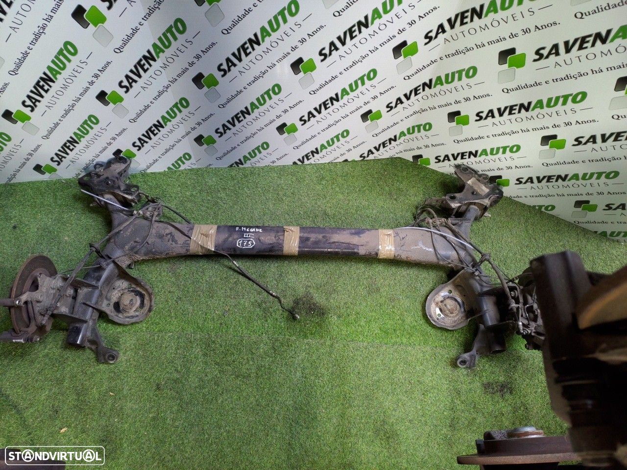 Eixo Traseiro Discos Renault Megane Iii Hatchback (Bz0/1_) - 1