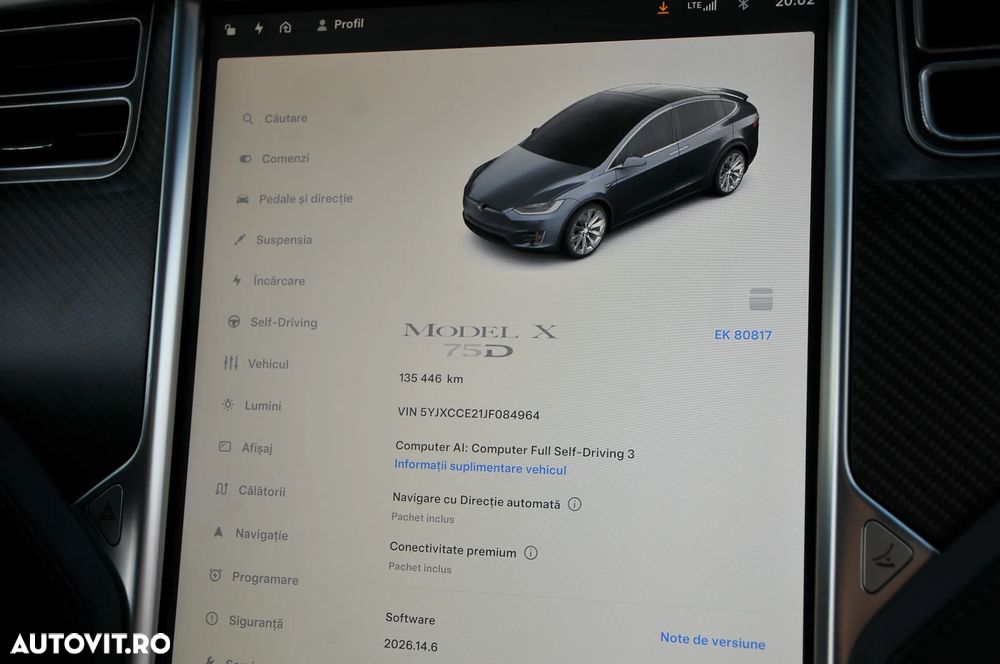 TESLA Model X 2018 — imagine 21