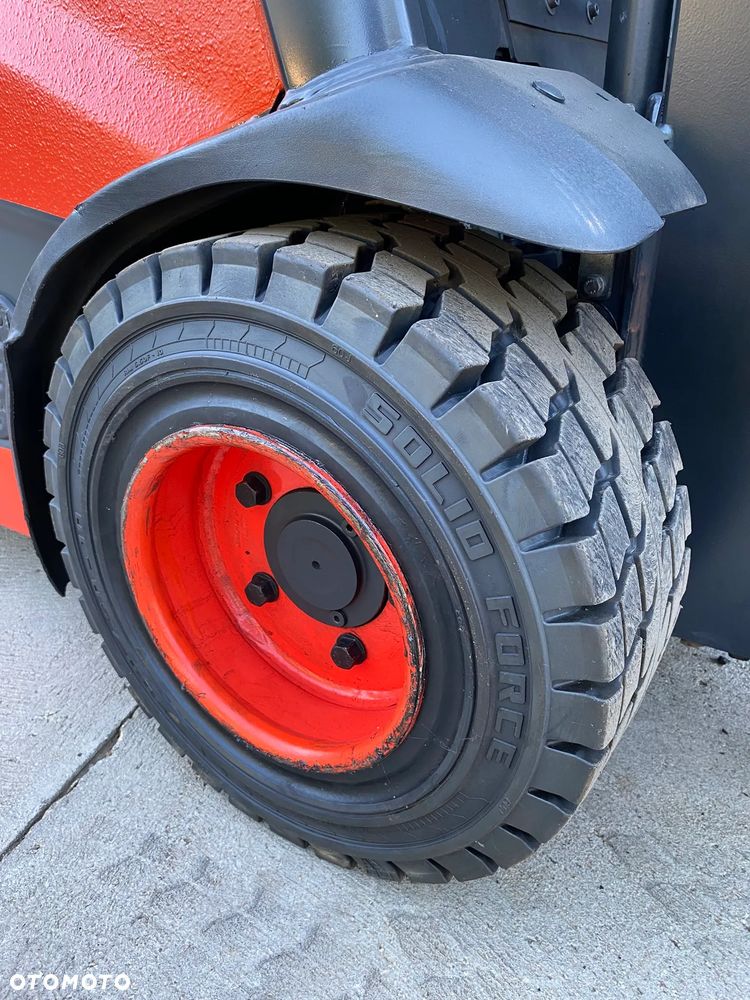 Linde E20L DUPLEX  przesuw zintegrowany, NOWE opony - 7