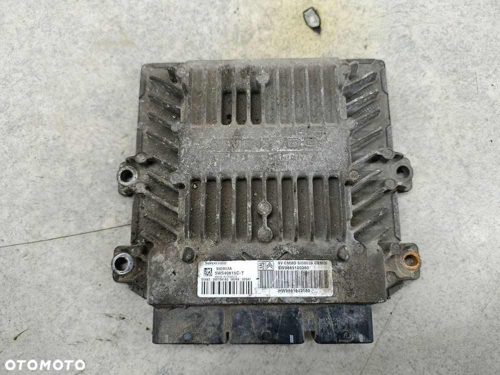 KOMPUTER, STEROWNIK FIAT SCUDO II 9665100380 9661642180 5WS40615C-T 2.0 JTD - 2