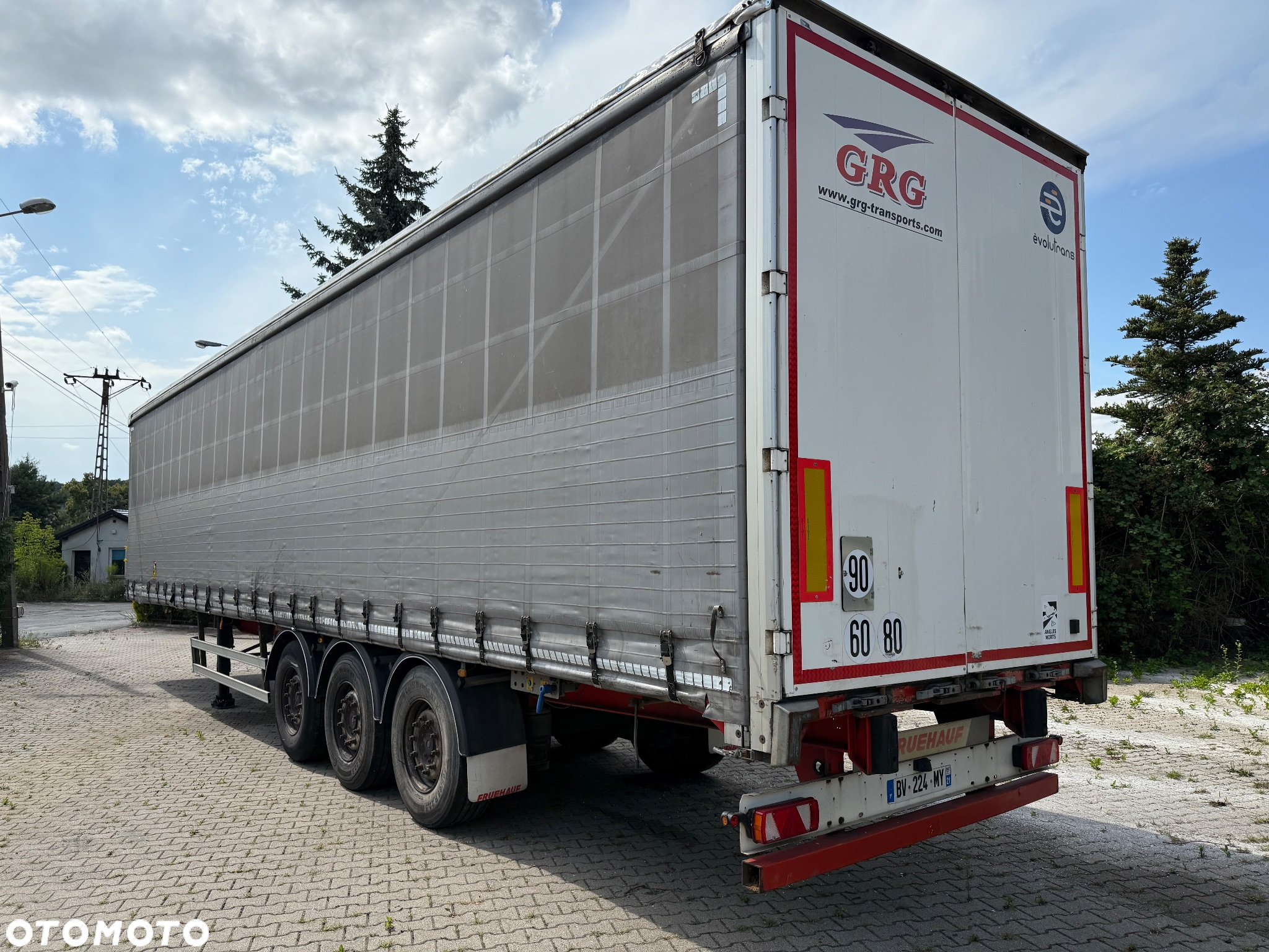 Fruehauf Firanka* Osie SAF* Podnoszona Os* Paleciara* Mocna Podłoga* Z Francji - 4