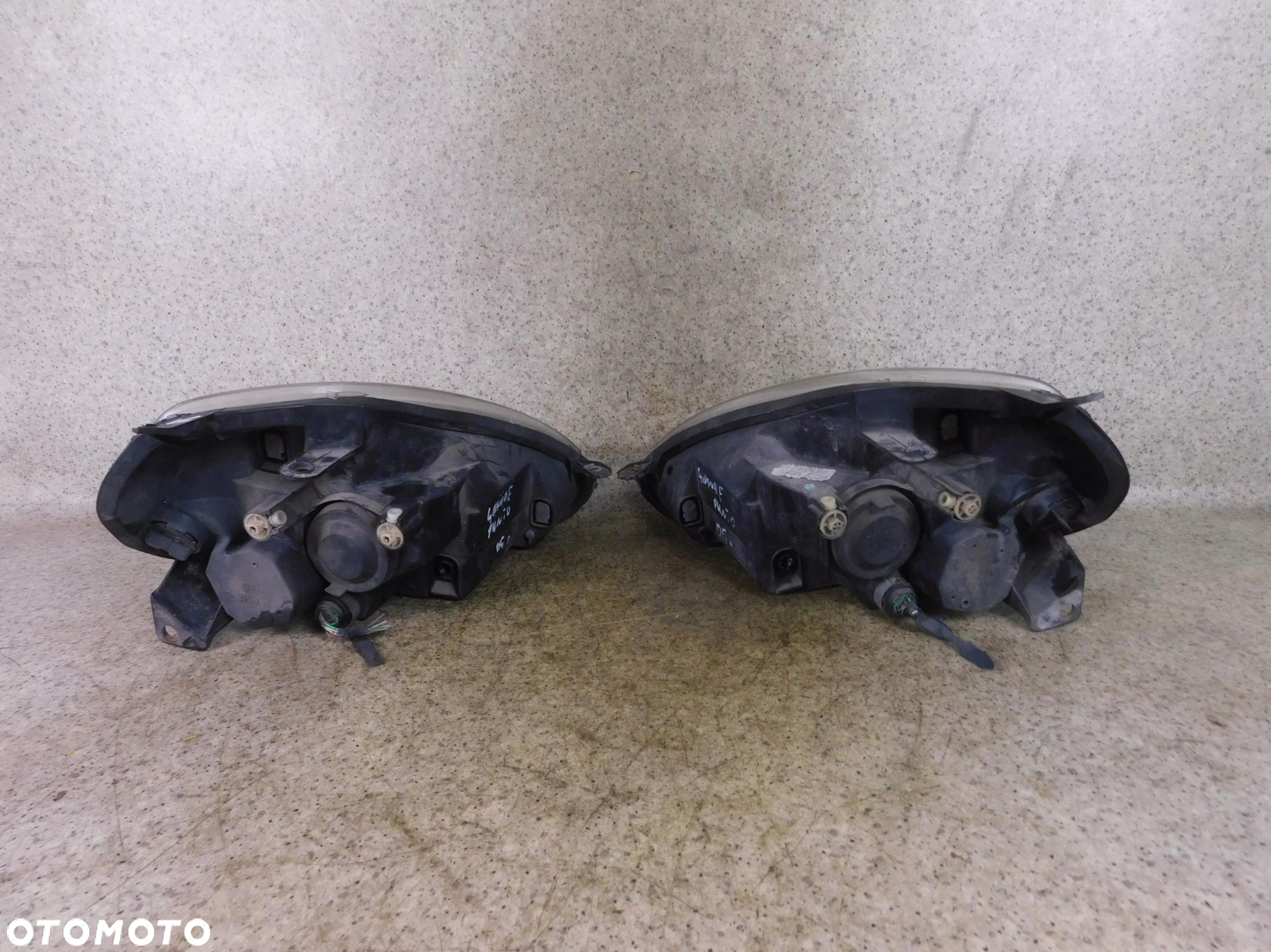 Lampa Lampy Przód Lewa Prawa Fiat Grande Punto 05 - - 2