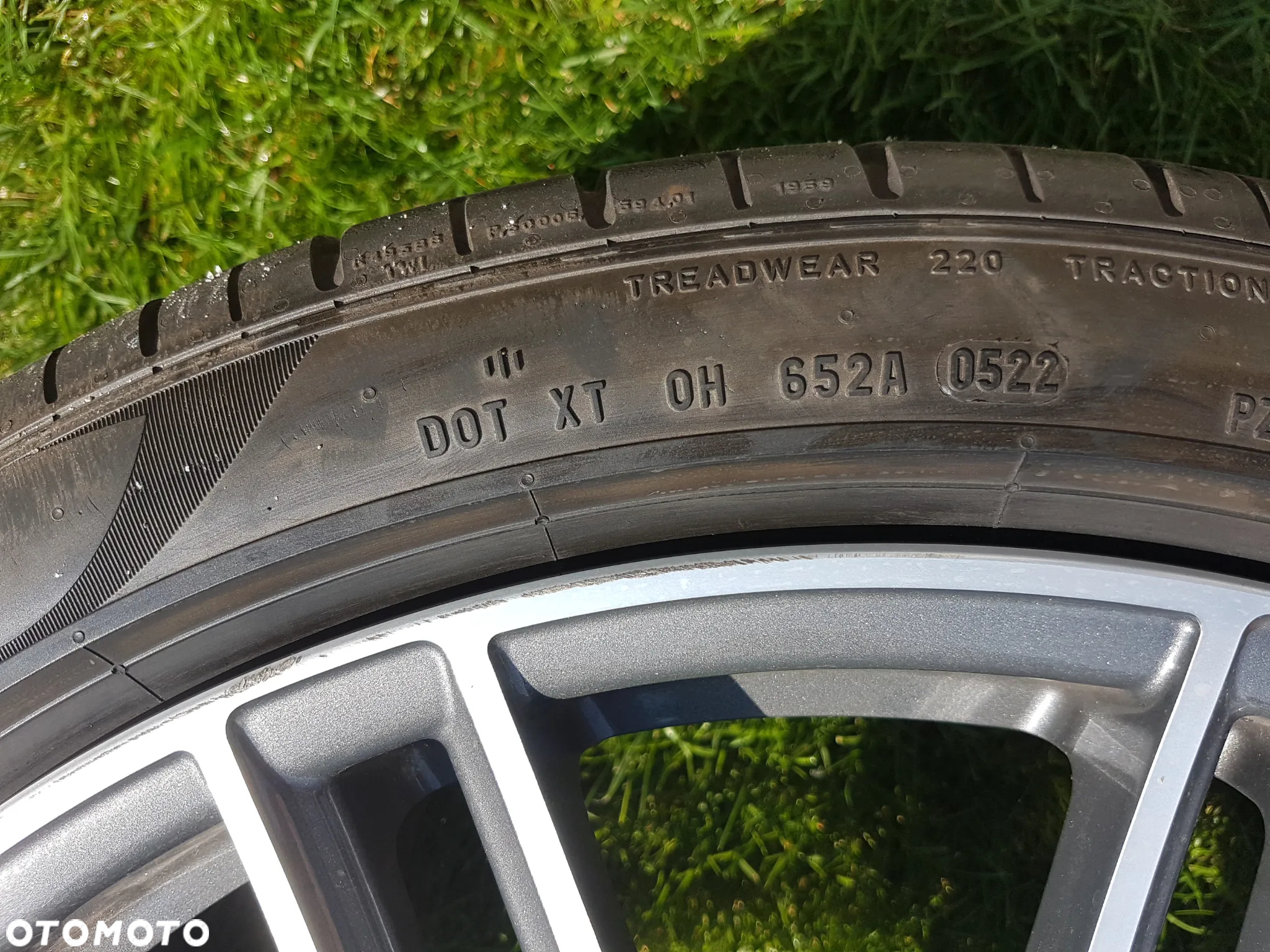 PORSCHE PANAMERA MACAN FELGA ALUMINIOWA 21" 9.5JX21 ET71 OPONA 275/35 R21 PIRELLI P ZERO - 4