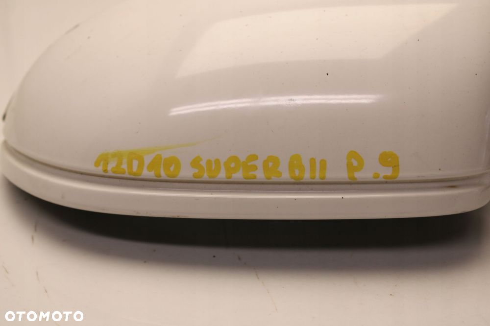 skoda superb ii 08r- lusterko lewe zewnętrzne 9 pinów 1026 - 10