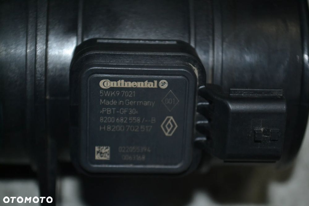 RENAULT 1,5 1,9 DCI PRZEPŁYWOMIERZ POWIETRZA 8200682558 5WK97021 - 2