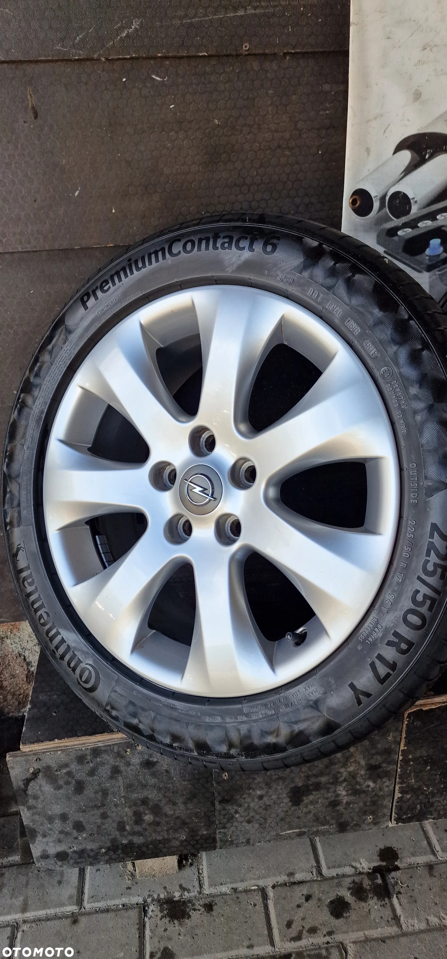 Alufelgi OPEL ASTRA J MOKKA 5X115 R17 ET44 225/50 R17 - 3