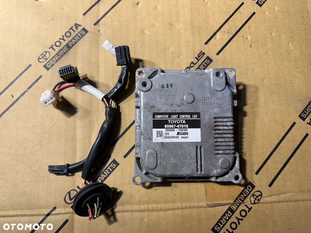 Przetwornica, komputer lampy Lexus RX450h 09-12r. Nr. 85967-47010. - 1