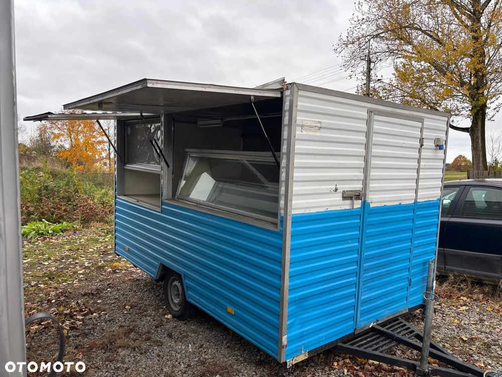 Inny Przyczepa gastronomiczna handlowa MROŻNIA  MIĘSO kebab grill kuchnia - 5